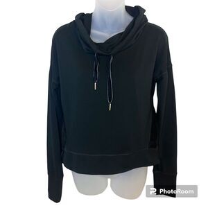 C9 by Champion Black Pull Over Cowl Neck Athletic Sweater Size XS